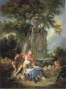Francois Boucher Think of the grapes oil painting on canvas